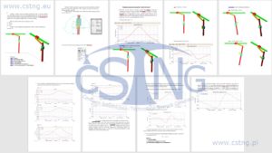 realizacja analiza kinematyki i dynamiki CSTNG