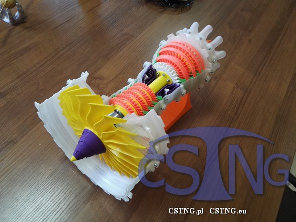 druk-3D-Rzeszów-makieta-złożenia-urządzenia